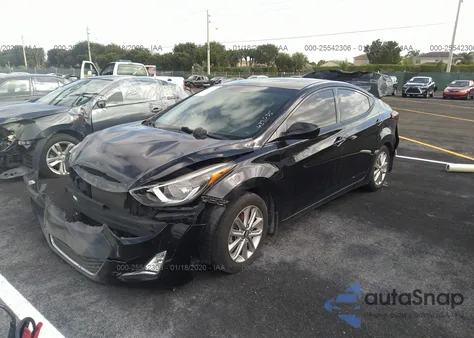 2015 Hyundai Elantra Se z USA, uszkodzony, nr VIN 5NPDH4AE4FH622625